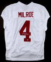 Jalen Milroe Signed Jersey (Beckett) at PristineAuction.com