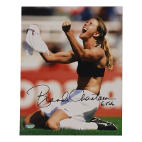 Brandi Chastain Signed Team USA 8x10 Photo Inscribed " 6 USA" (Schwartz) at PristineAuction.com