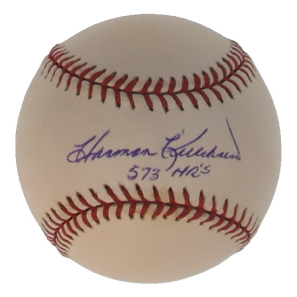 Harmon Killebrew Signed OAL Baseball Inscribed "573 HRs" (JSA) at PristineAuction.com