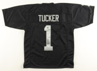 Tre Tucker Signed Jersey (Beckett) at PristineAuction.com