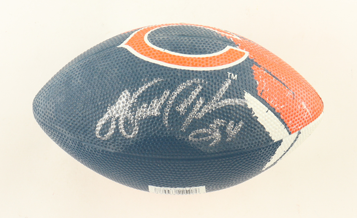 Walter Payton Signed Bears Logo Mini Football (PSA) at PristineAuction.com Walter Payton Signed Bears Logo Mini Football (PSA) at PristineAuction.com