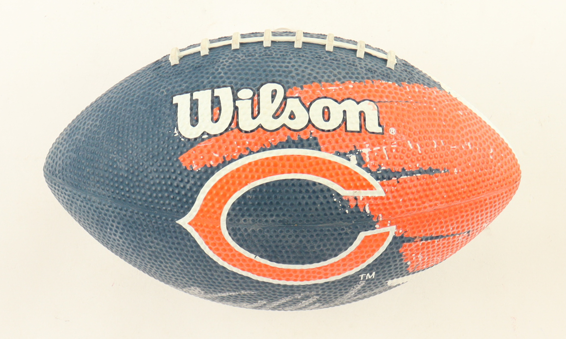 Walter Payton Signed Bears Logo Mini Football (PSA) at PristineAuction.com Walter Payton Signed Bears Logo Mini Football (PSA) at PristineAuction.com