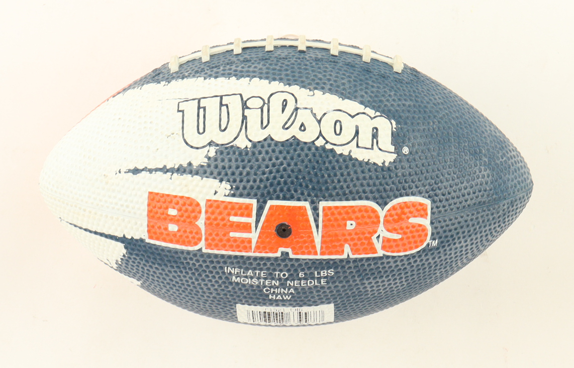 Walter Payton Signed Bears Logo Mini Football (PSA) at PristineAuction.com Walter Payton Signed Bears Logo Mini Football (PSA) at PristineAuction.com