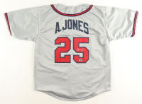 Andruw Jones Signed Jersey (Wilder Side of Sports) at PristineAuction.com