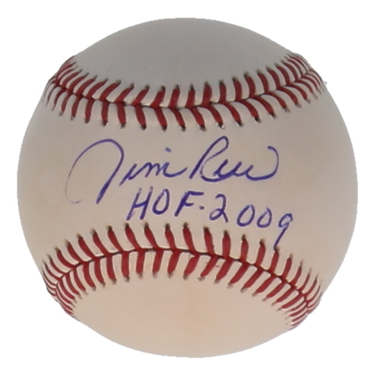 Jim Rice Signed OML Baseball Inscribed "HOF 2009" (JSA) at PristineAuction.com Jim Rice Signed OML Baseball Inscribed "HOF 2009" (JSA) at PristineAuction.com