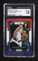 Giannis Antetokounmpo 2023-24 Panini Prizm Prizms Red White and Blue #103 (CGC 10) at PristineAuction.com