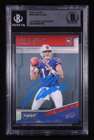 Josh Allen Signed 2018 Panini Prizm #205 RC (BGS) at PristineAuction.com