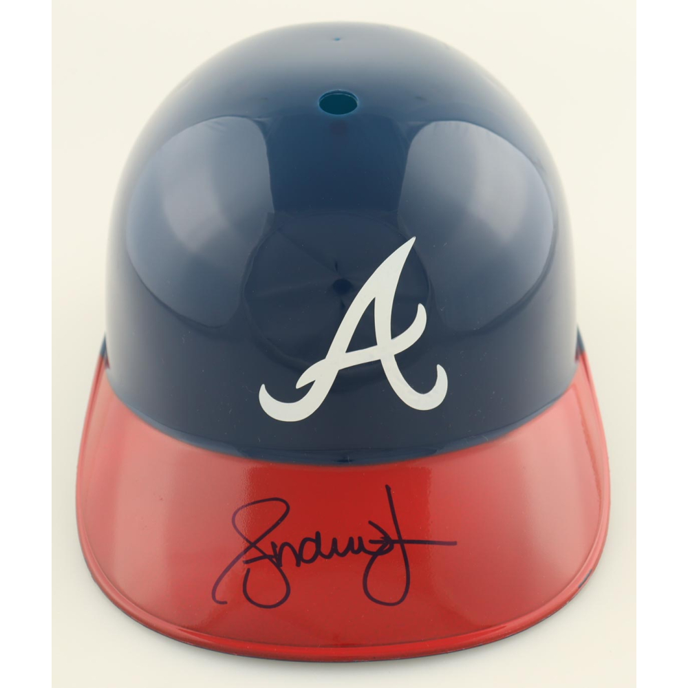 Andruw Jones Signed Braves Full-Size Batting Helmet (Wilder Side of Sports) at PristineAuction.com