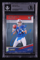 Josh Allen Signed 2018 Panini Prizm #205 RC (BGS) at PristineAuction.com