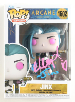 Ella Purnell Signed "Arcane: League of Legends" #1602 Jinx Funko Pop! Television Vinyl Figure Inscribed "Jinx" (Beckett) at PristineAuction.com