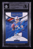Josh Allen Signed 2018 Panini Contenders Rookie of the Year Contenders #5 RC (Beckett) at PristineAuction.com