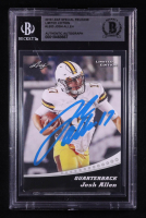 Josh Allen Signed 2018 Leaf Special Release Limited Edition #LE03 RC (Beckett) at PristineAuction.com