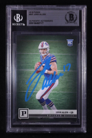 Josh Allen Signed 2018 Panini #307 RC (Beckett) at PristineAuction.com