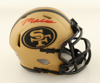 Malik Mustapha Signed 49ers Rave Alternate Speed Mini Helmet (Beckett) at PristineAuction.com
