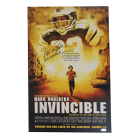 Vince Papale Signed "Invincible" 11x17 Movie Poster Photo Inscribed "Invincible" (Schwartz) at PristineAuction.com