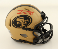 Isaac Guerendo Signed 49ers Rave Alternate Speed Mini Helmet (Beckett) at PristineAuction.com