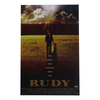 Rudy Ruettiger Signed "Rudy" 11x17 Movie Poster Photo Inscribed "Dream Big" (Schwartz) at PristineAuction.com