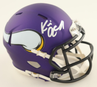 Kevin O'Connell Signed Vikings Speed Mini Helmet (JSA) at PristineAuction.com