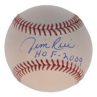 Jim Rice Signed OML Baseball Inscribed "HOF 2009" (JSA) at PristineAuction.com
