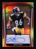 Hines Ward 2024 Leaf Metal Thanksgiving Autographs Pumpkin Pie #TAHW1 #3/3 at PristineAuction.com