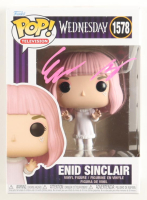 Emma Myers Signed "Wednesday" #1578 Enid Sinclair Funko Pop! Vinyl Figure (Beckett) at PristineAuction.com