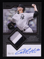 Andy Pettitte 2025 Topps Flagship Autograph Patches Black #TFAPAP #5/10 at PristineAuction.com