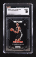 Victor Wembanyama 2023-24 Panini Prizm Monopoly #81 RC (CGC 10) at PristineAuction.com