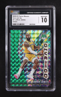 LeBron James 2022-23 Panini Mosaic Give and Go Mosaic Green #3 (CGC 10) at PristineAuction.com