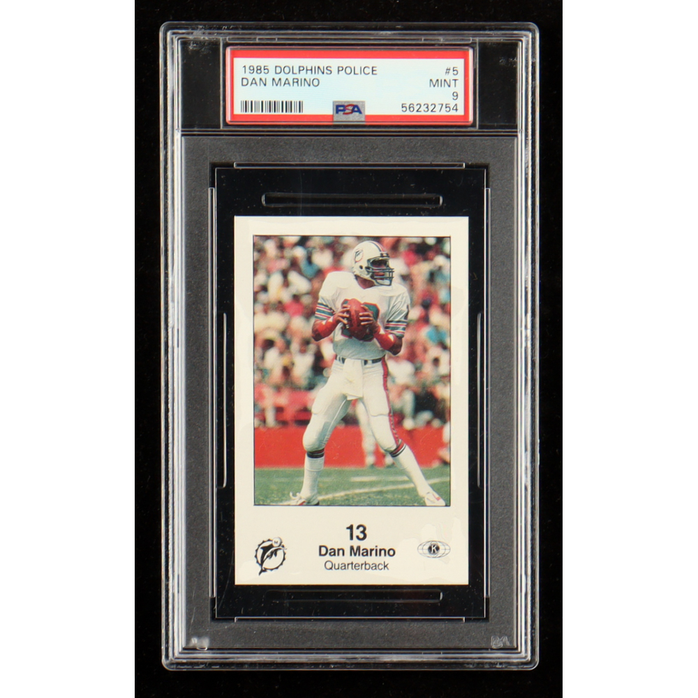 Dan Marino 1985 Dolphins Police #5 (PSA 9) at PristineAuction.com