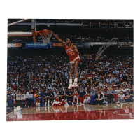 Dominique Wilkins Signed Hawks 16x20 Photo (Schwartz) at PristineAuction.com
