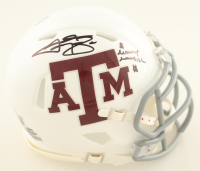 Johnny Manziel Signed Texas A&M Aggies Speed Mini Helmet Inscribed "$Money Manziel$" (Beckett) at PristineAuction.com