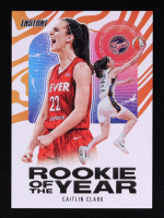 Caitlin Clark 2024 Panini Instant WNBA Caitlin Clark Rookie of the Year #CCROYA at PristineAuction.com