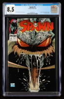 1992 "Spawn" Issue #4 Image Comic Book (CGC 8.5) at PristineAuction.com