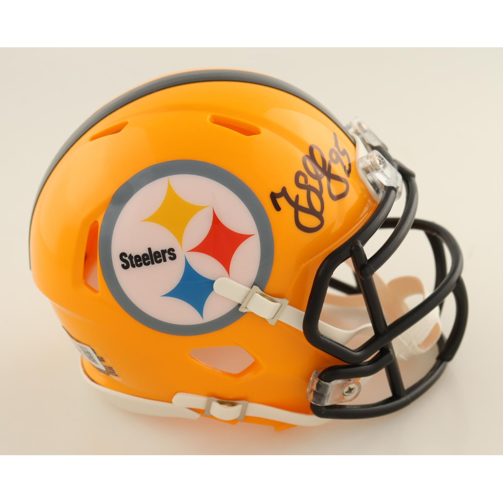Greg Lloyd Signed Steelers Speed Mini Helmet (Beckett) at PristineAuction.com