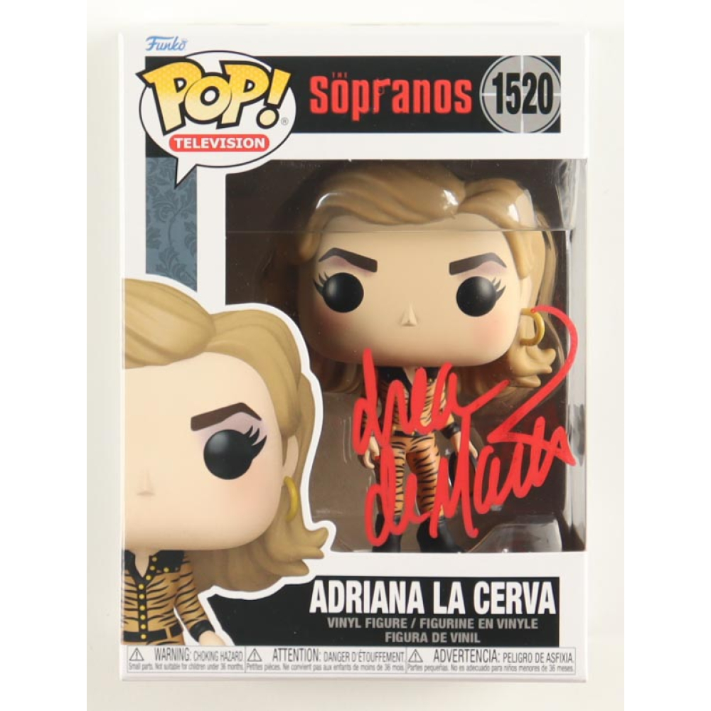 Drea de Matteo Signed "The Sopranos" #1520 Adriana La Cerva Funko Pop! Vinyl Figure (Beckett) at PristineAuction.com