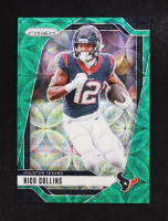Nico Collins 2024 Panini Prizm Prizms Green Scope #113 RC #70/75 at PristineAuction.com