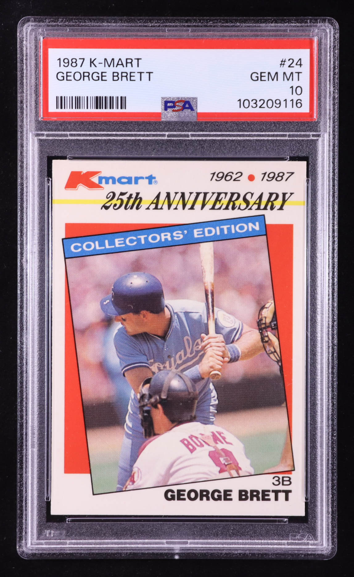 George Brett 1987 K-Mart #24 (PSA 10) at PristineAuction.com George Brett 1987 K-Mart #24 (PSA 10) at PristineAuction.com