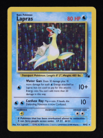 Lapras 1999 Pokemon Fossil Unlimited #10 Holo at PristineAuction.com