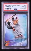 Cal Ripken Jr. 2020 Topps X Steve Aoki #19 (PSA 10) at PristineAuction.com