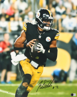 Justin Fields Signed Steelers 16x20 Photo (Beckett) at PristineAuction.com