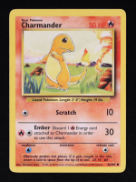 Charmander 1999-00 Pokemon Base Unlimited #46 at PristineAuction.com
