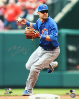 Ben Zobrist Signed Cubs 16x20 Photo (Beckett & Zobrist) at PristineAuction.com