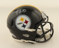 Troy Fautanu Signed Steelers Speed Mini Helmet (TSE) at PristineAuction.com
