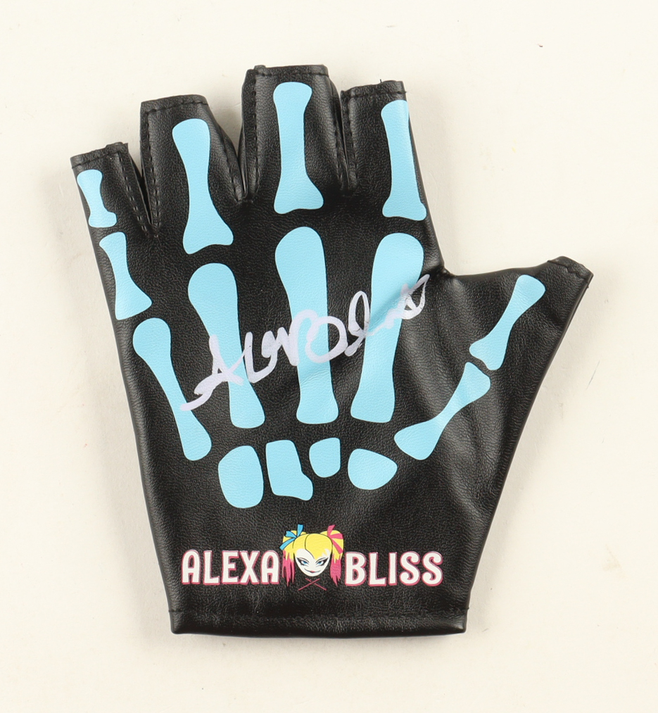 Alexa Bliss Signed Wrestling Glove (Beckett) at PristineAuction.com Alexa Bliss Signed Wrestling Glove (Beckett) at PristineAuction.com