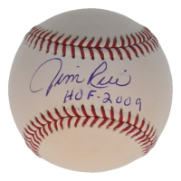 Jim Rice Signed OML Baseball Inscribed "HOF 2009" (JSA) at PristineAuction.com