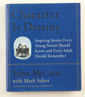 John McCain Signed "Character Is Destiny" Hardcover Book (PSA Auto 10) at PristineAuction.com