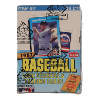 1987 Fleer Baseball Wax Box with (36) Packs (BBCE) at PristineAuction.com