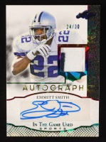 Emmitt Smith 2024 Leaf In The Game Sports Memorabilia Autograph Tie Dye #IGAES1 #24/30 at PristineAuction.com