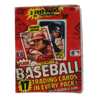 1981 Fleer Baseball Wax Box of (36) Packs (BBCE) at PristineAuction.com