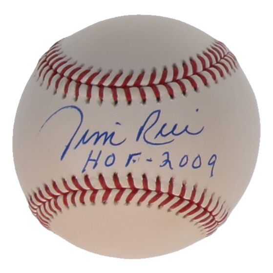 Jim Rice Signed OML Baseball Inscribed "HOF 2009" (JSA) at PristineAuction.com Jim Rice Signed OML Baseball Inscribed "HOF 2009" (JSA) at PristineAuction.com